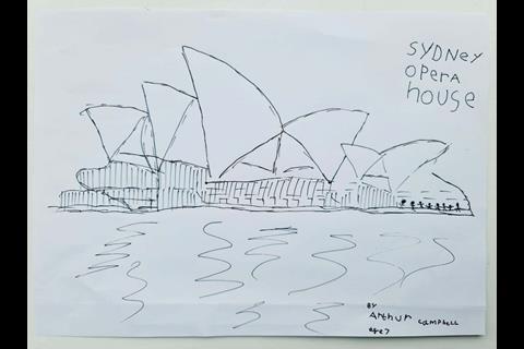 Sydney Opera House By Arthur Campbell,